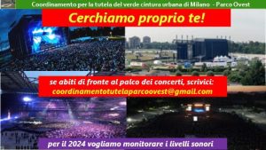 Concerti 2024: hai un balcone da prestarci di fronte al palco + CONSIGLIO STRAORDINARIO DEL MUNICIPIO 8 SUI “CONCERTI”