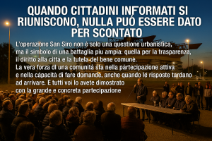 Incontro 8/11/25: la partecipazione dimostra che la partita è ancora aperta.