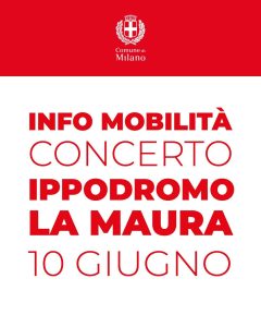 CONCERTI IPPODROMI ‘LA MAURA’: si parte il 10 giugno