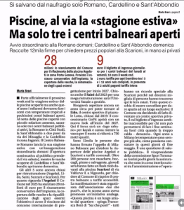 Piscine comunali a Milano: il punto non è l’emergenza. È il modello.