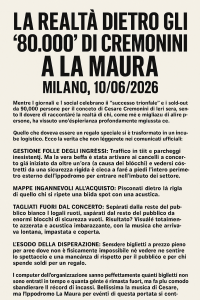 Cosa pensano i partecipanti ai concerti?