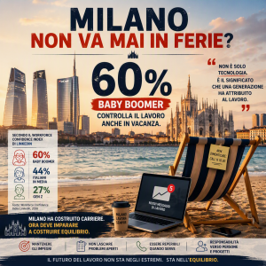 I milanesi quando sono in ferie…sono in ferie?