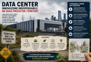 Data center: innovazione o nuovo consumo di territorio?