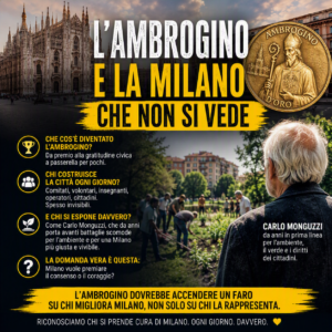 L’AMBROGINO E LA MILANO CHE SPESSO NON SI VEDE